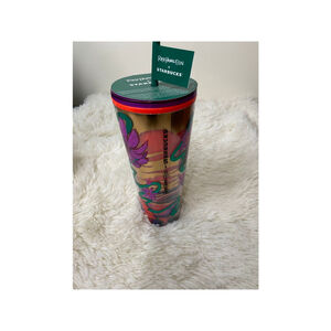Starbucks X Rex Hamilton Collab 2024 Texas Wildflowers Tumbler - 24oz. (NWT)
